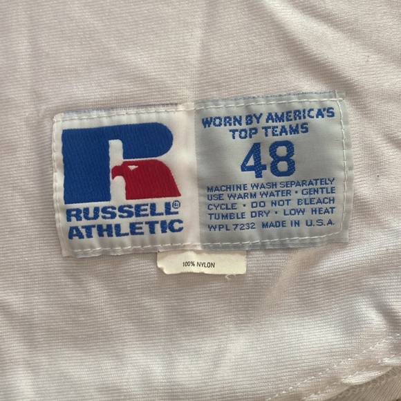 Russel athletics 48 100% nylon jersey. Basketball. - Picture 3 of 4